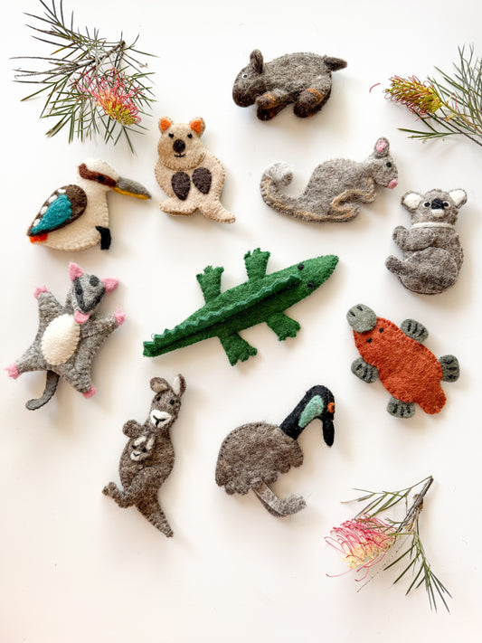 Create & Wonder Australian Animals Finger Puppets